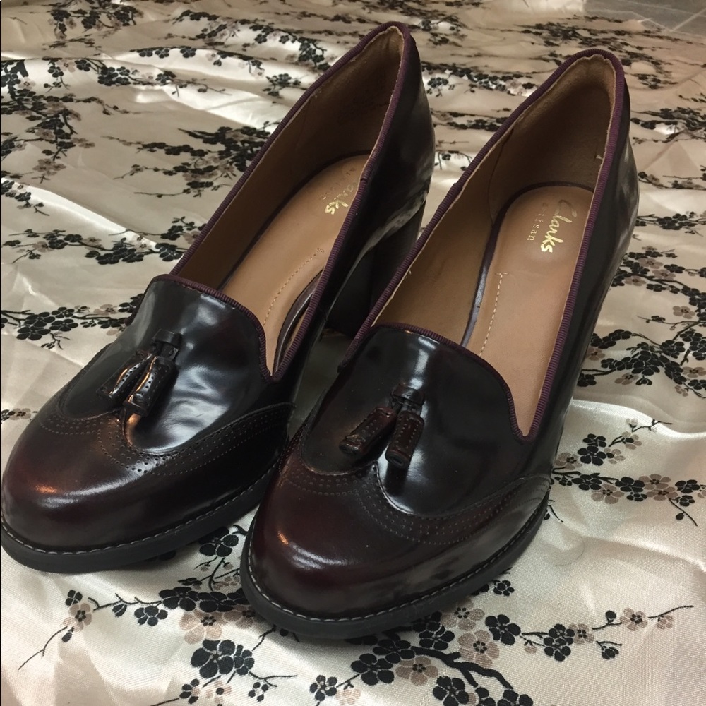 Clark’s heels.